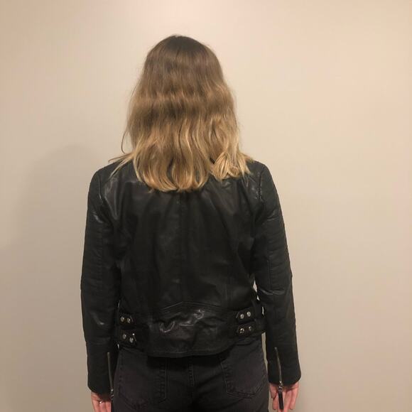 Classic Moto Jacket Genuine Leather - Picture 8 of 8